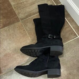 Style & Co Women's Black Knee-High Boots